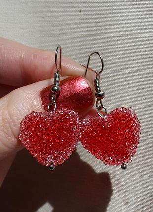 Серьги "желейные"