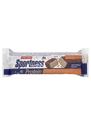 Протеиновый батончик sportness cinnamon crisp protein bar 40 г