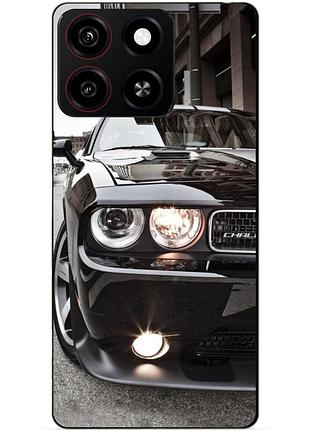 Силіконовий чохол бампер для zte blade a35 з малюнком dodge додж машина авто