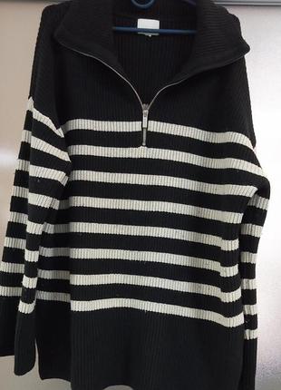 Подовжений світер h&m 5