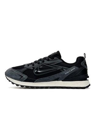Чоловічі кросівки nike waffle s dark grey black