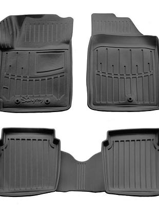 Килимки stingray 3d (4 шт) для hyundai i-10 2008-2013 рр