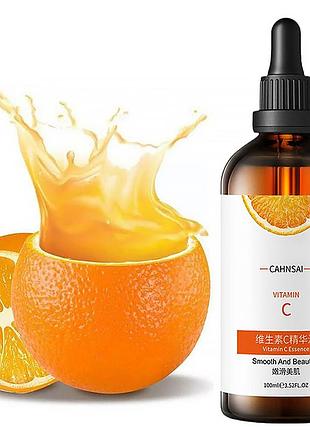Сыворотка для лица bioaqua vitamin c 100 мл увлажняющая уход за кожей сужающая поры эссенция