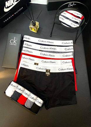 Мужские боксеры calvin klein white люкс качество хлопок мужские трусы боксеры calvin klein white