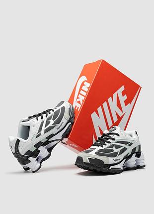 Nike shox ride 2 sp x supreme black/white/grey