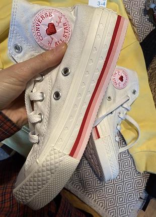 Кеди білі converse 4