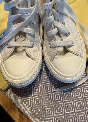 Кеди білі converse 5
