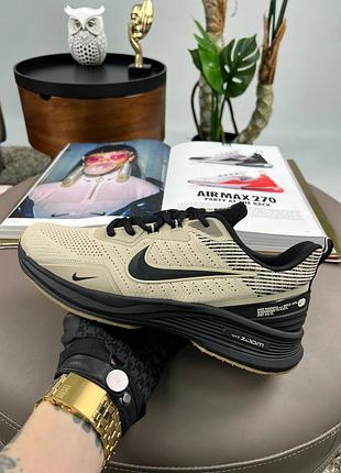 💎мужские кроссовки nike zoom winflo beige black