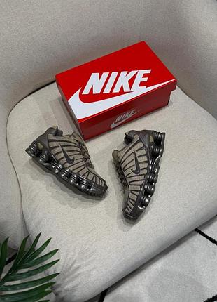 Nike shox tl khaki ironstone off noir