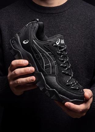 Кроссовки asics gel-pickax triple black