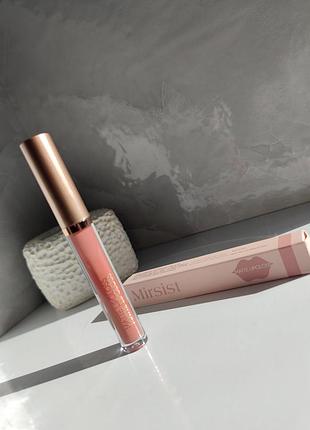 Матовая жидкая помада mirsist (серия matte lipgloss)