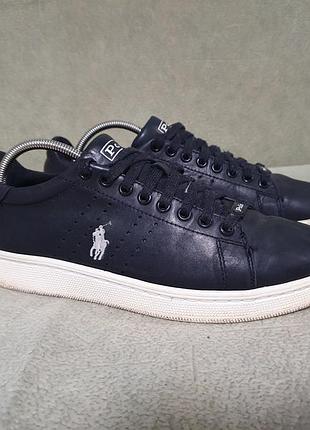 Мужские кожаные кроссовки polo ralph lauren