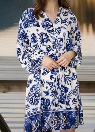 Лляна сукня