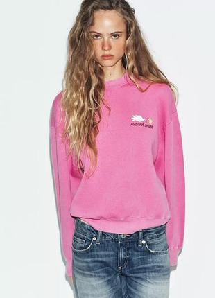 Світшот оверсайз із 100% бавовни