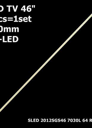 Led підсвітка 46" sts460a89_64led _ rtype _ rev.4_120410_lj07-01041a (ltype 1 планка