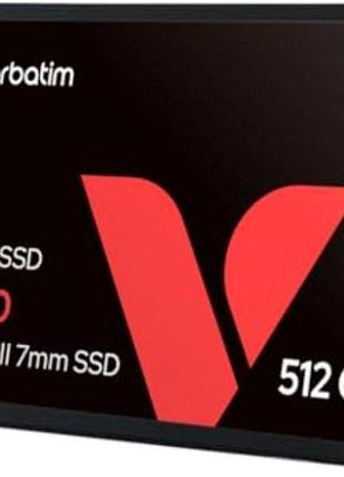Твердотельный накопитель verbatim vi500 s3 2,5 дюйма с интерфейсом sata, 512 гб