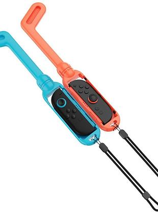 Держатели-ключки для гольфа joy-con nintendo switch / switch 2, набор 2 шт. (one size)
