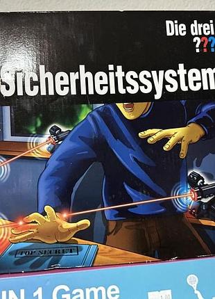 Шпионский набор «три детективы» (die drei???) с led датчиками движения