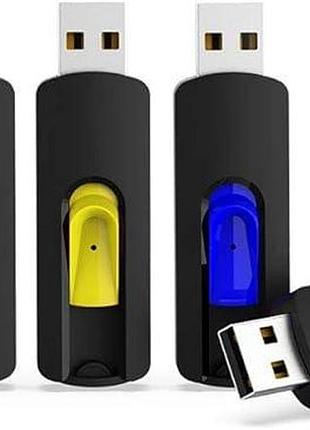 Набор usb-накопителей topesel 64gb (5 шт, usb 2.0, выдвижной механизм)