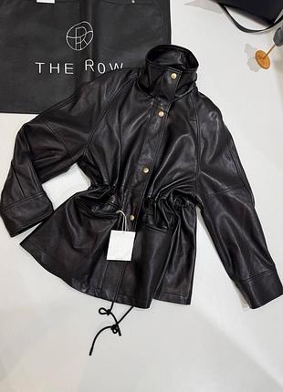 Жіноча шкіряна куртка парка the row