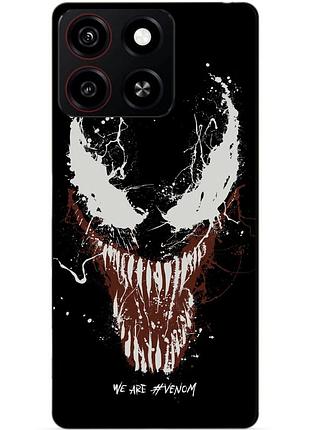 Силіконовий чохол бампер для zte blade a35 з малюнком веном venom