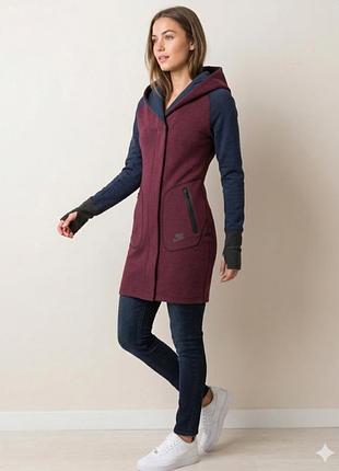 Оригінальне худі nike tech fleece butterfly jacket / cape розмір xs-s