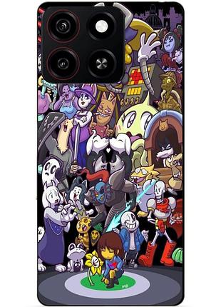 Силіконовий чохол бампер для zte blade a35 з малюнком undertale андертейл
