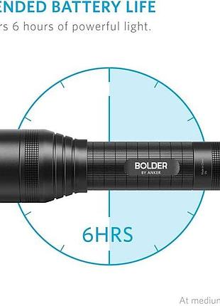 Фонарь anker bolder lc90 led rechargeable 900 lumens ip65 черный