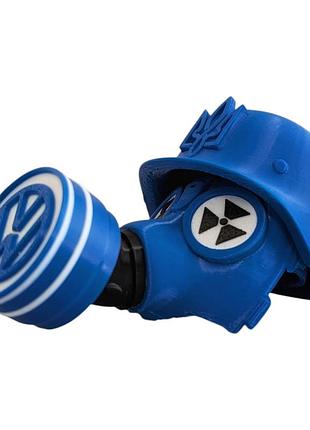 Кришка заглушка для фаркопа сталкер 50мм модельна vw volkswagen blue