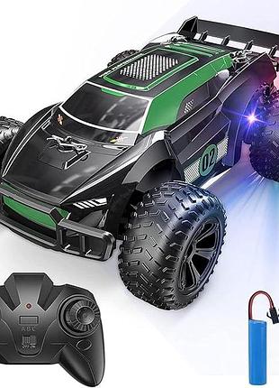 Радиоуправляемый джип jack royal cyber truck green