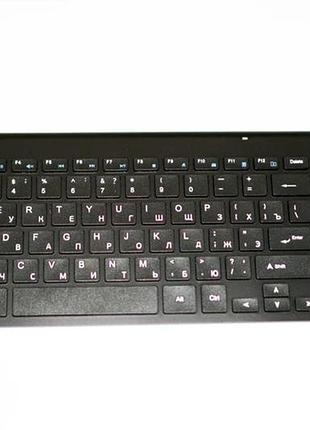 Комплект беспроводная клавиатура и мышь usb k108, 78 клавиш, 2.4 ghz