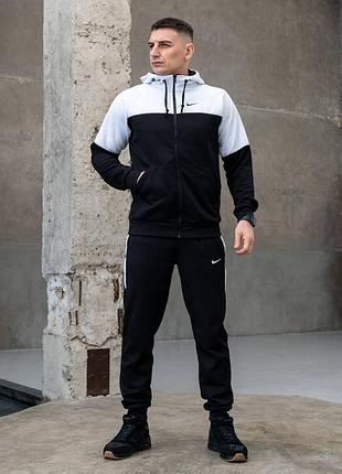 Акция❗️спортивный демисезонный костюм nike мужской повседневный качественный с капюшоном