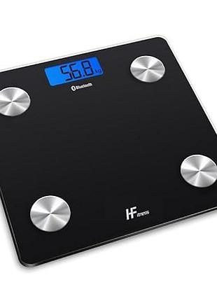 Умные весы homefashion hf 19x: 19 показателей тела, bluetooth, app, 180кг