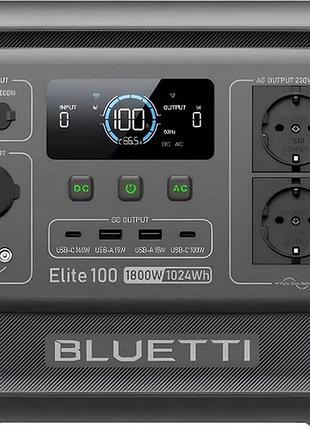 Зарядная станция bluetti elite 100 v2 / 1800 вт / 1024 вт| ч / lifepo4