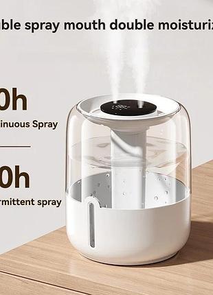 Увлажнитель воздуха usb desktop humidifier: 2 режима распыления, бесшумный