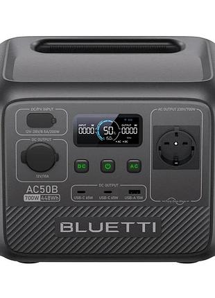 Электростанция bluetti ac50b: компактный источник питания, 448wh, 3000+ циклов, состояние — нова