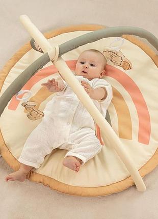 Дитячий розвивальний килимок hakuna matte baby play arch: веселка, 85 см