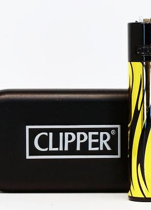 Запальничка clipper metal elegant 1
