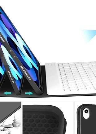 Чохол із клавіатурою becover для ipad air 11" m2/m3: захисна обкладинка, бездротова клавіатура