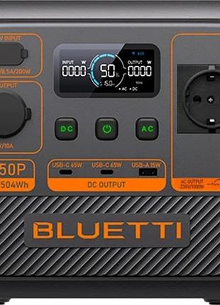 Зарядна станція bluetti ac50p: 700 вт / 504 вт⋅год, lifepo4