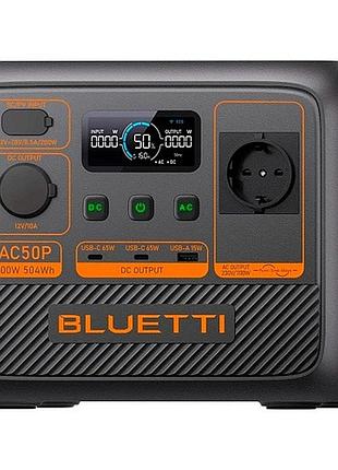 Электростанция bluetti ac50p 700 вт для дома и кемпинга