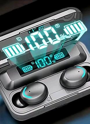 F9 5c wireless bluetooth headphones tws waterproof earbuds earphones digital display heaset large capacity cha