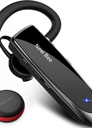 Навушники new bee b41 чорні bluetooth бездротові in-ear tws 22 год відтворення 24 год розмов 60 днів стендбай мікрофон cvc