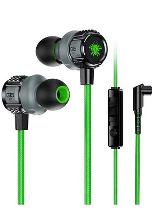 Провідні ігрові навушники з мікрофоном для пк та телефону plextone g15