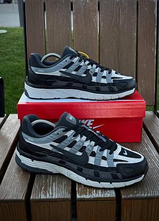Кроссовки мужские nike p-6000 reflective t черно-серые