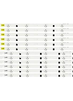 Led підсвітка samsung tv 46" d1ge-460sca-r3 d1ge-460scb bn96-24147a samsung 2012svs46 3228 fhd rev1.6 12шт.
