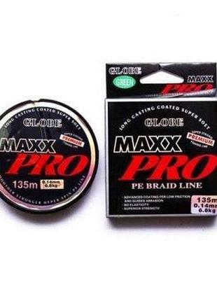 Шнур max pro 135 м ø 0,18 мм сірий