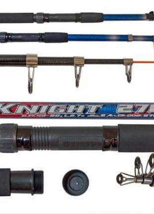 Вудка knight з кільцями 5 м, тест 80 - 160g