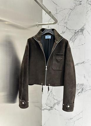 Куртка замша натуральная прада prada