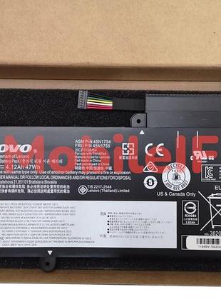 Акумулятор батарея lenovo thinkpad e450, e450c, e455, e460, e460c, e465, 45n1757, 45n1754, 45n1755, 4120mah, 47wh, original